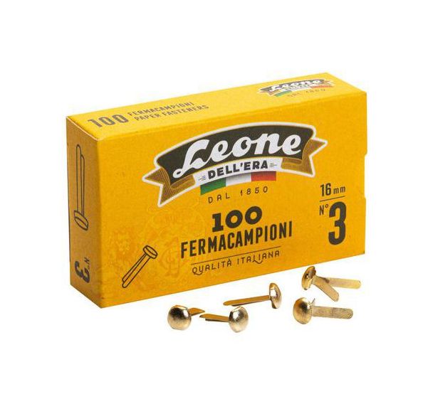 Boite de 100 attaches parisiennes n°3 16 mm