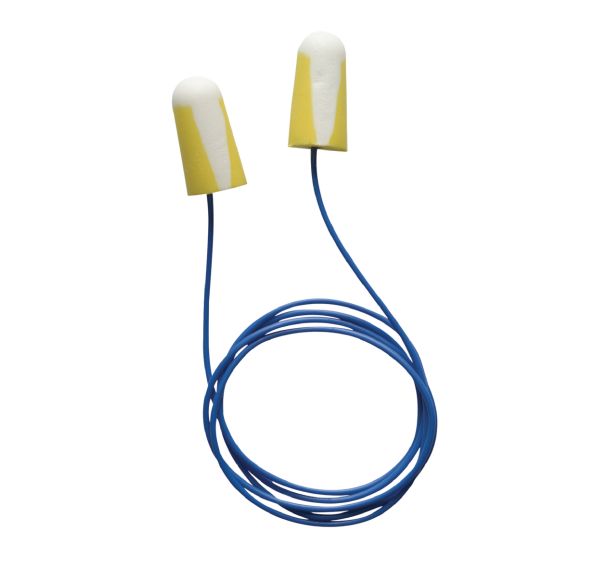 Boite de 100 paires de Bouchons Mousse Gt 304L10 A Cordelette