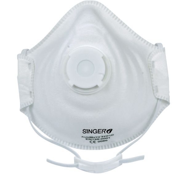 Boite de 10 masques avec valve - Singer Safety