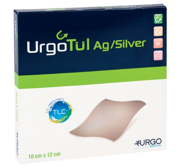 Lot de 16 pansements absorbants non adhésifs Urgotul AG boite-Urgo