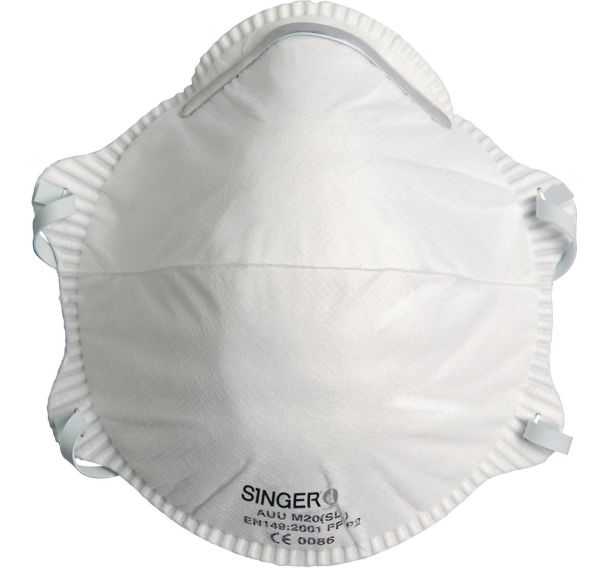 Boite de 20 demi-masques jetables - Singer Safety