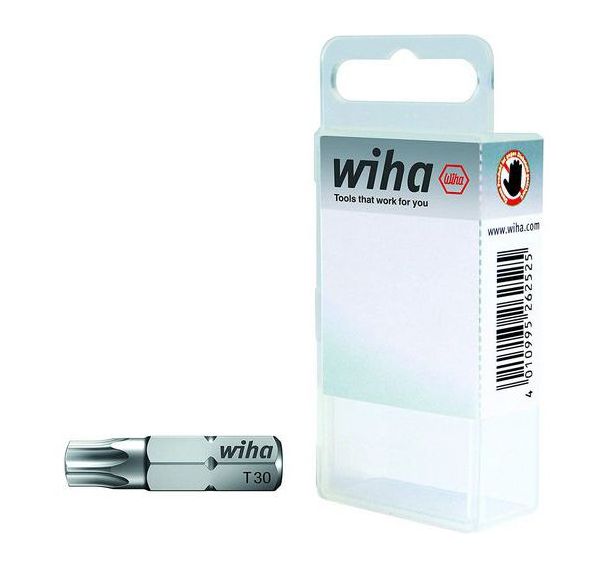Boite de 2 embouts Standard Torx 25mm - WIHA