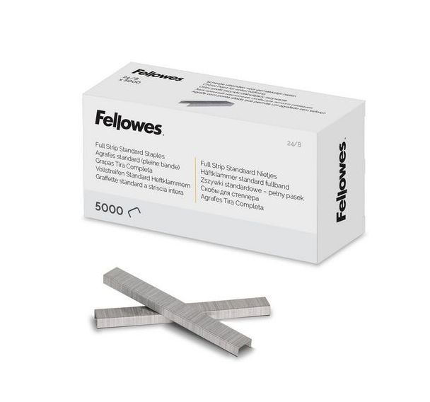 Boite de 5000 agrafes 24/8 - Fellowes