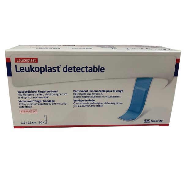 Lot de 50 pansements stériles, détéctables rayon X 1,9x12 cm en boite-BSN Medical