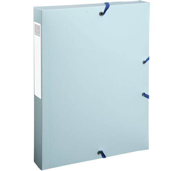 Boîte de classement BeeBlue dos 40mm A4 - lot de 8 assorties