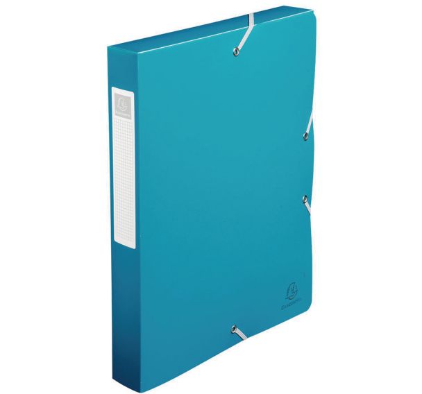 Boite de classement exabox dos 40mm PP 7/10e opaque A4