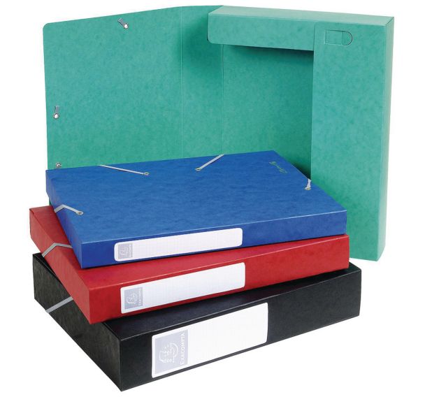 Boite de classement livrée à plat Cartobox Dos 40mm Carte lustrée - A4