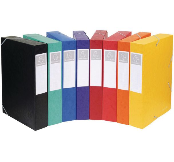 Boite de classement livrée à plat Cartobox Dos 60mm Carte lustrée - A4