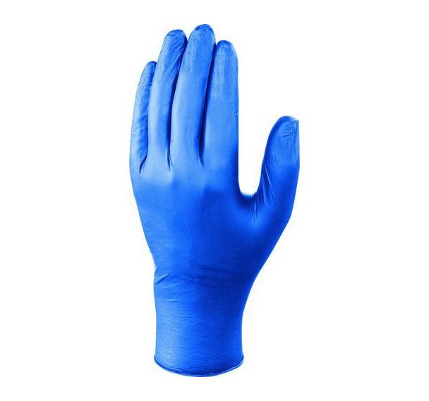 Boite de gants jetables V1420 en nitrile bleu - Delta Plus