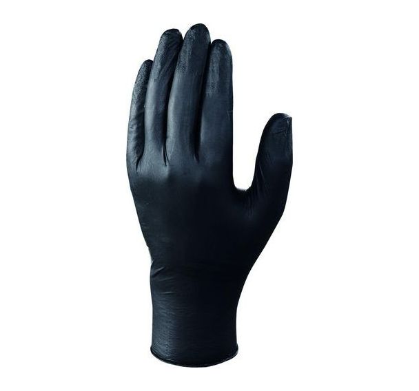 Boite de gants jetables V1460 en nitrile noir - Delta Plus