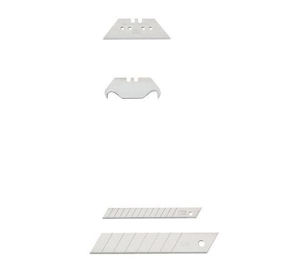 Boîte de lames de rechange couteaux rétractables et cutters