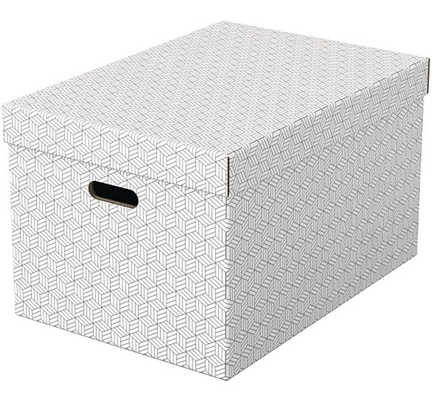 Boîte de rangement Home - Grand modèle - Lot de 3 - Esselte