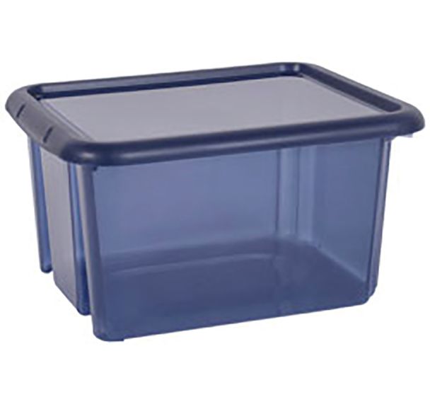 Boite de rangement avec couvercle clipsé - Eda