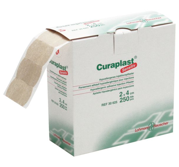Lot de 250 pansements post-injections en boite distributrice-Rausher