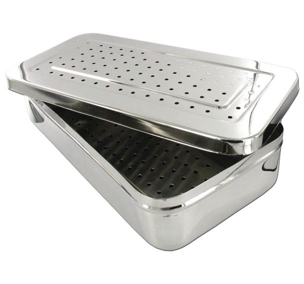 Boite inox Perforée Dessus/Dessous Holtex