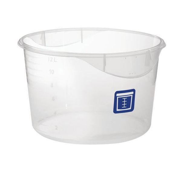 Boîte ronde 11,4 L Poisson Cru Rubbermaid