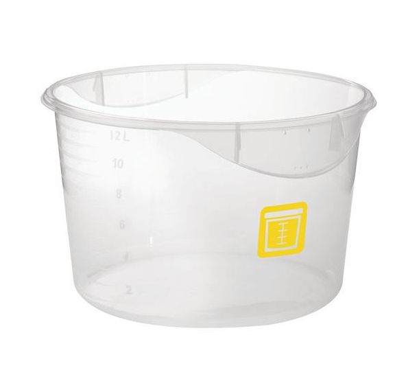 Boîte ronde 11,4 L Viande Cuite Rubbermaid