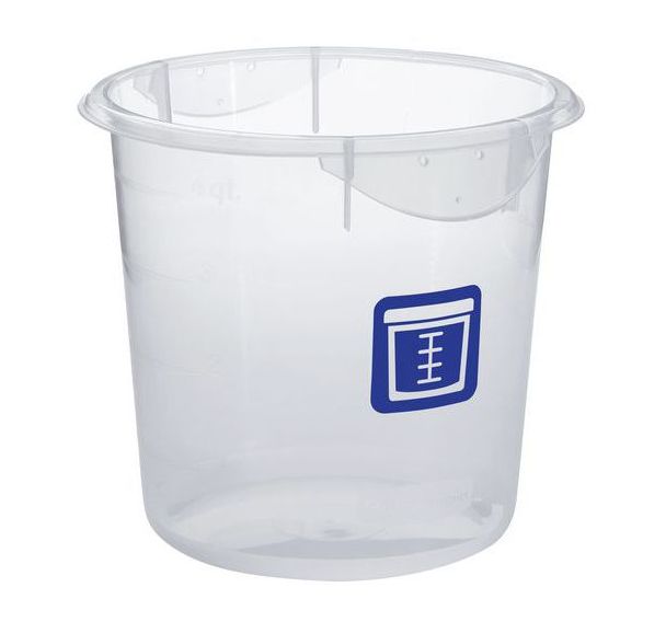 Boîte ronde 3,8L Poisson Cru Rubbermaid