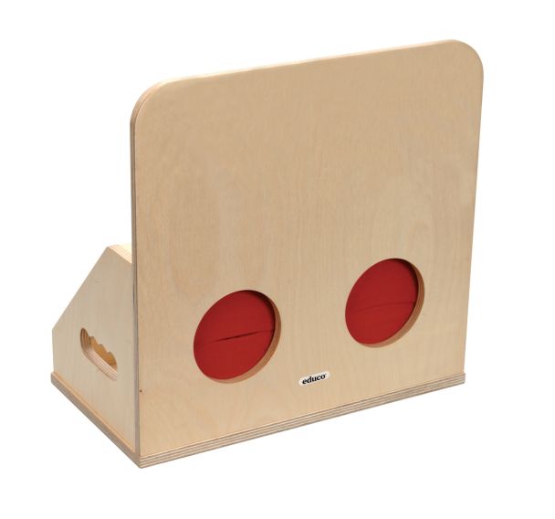Boîte tactile en bois