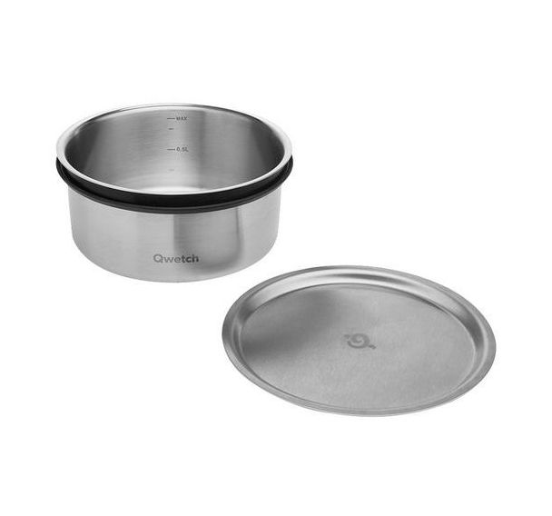Boite traiteur 900ml - made in france - inox - Qwetch