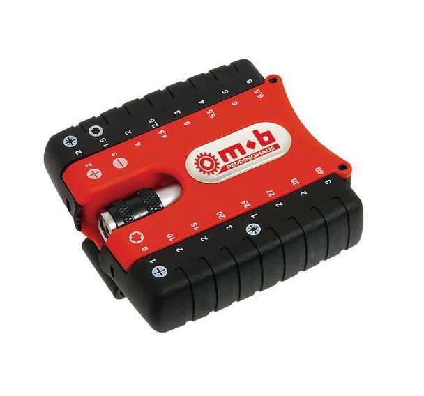 Boîtier 32 embouts de vissage + porte embout magnétique