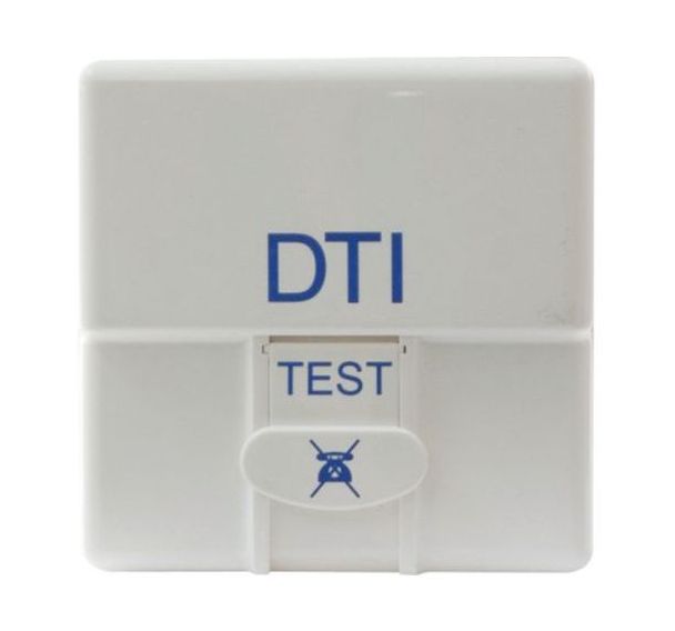 Boitier dti 3 lignes téléphoniques protégé sur rail din