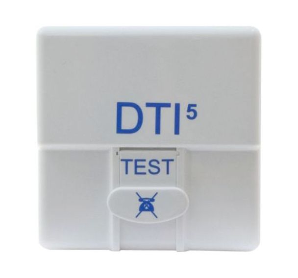 Boitier dti 5 lignes téléphoniques sur rail din