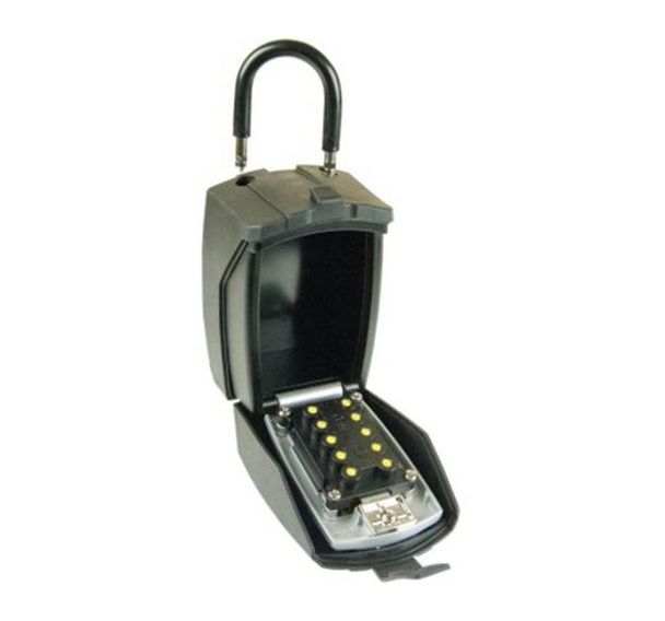 Boîtier garde clefs à code avec cache clavier Chantier