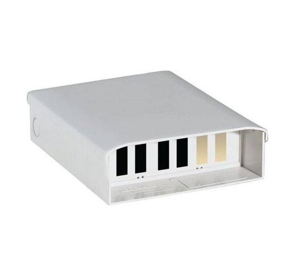 Boitier optique equipe 2 traversees sc double