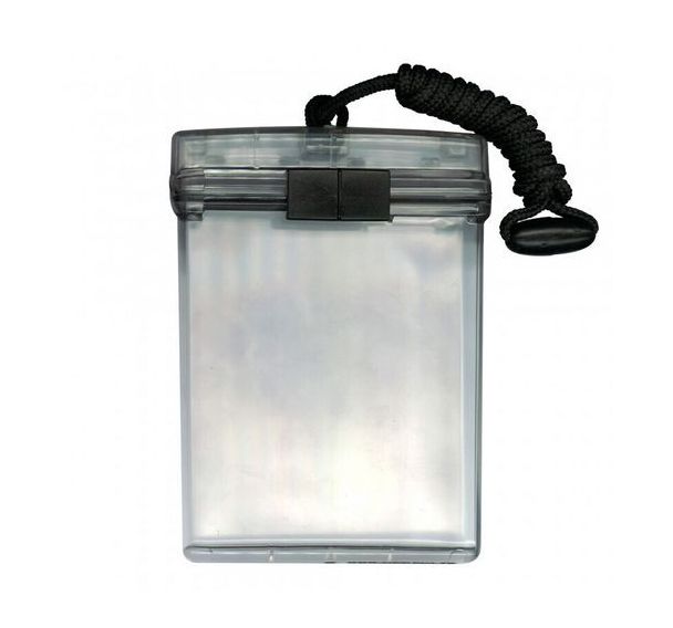 Boitier porte passeport étanche avec cordon