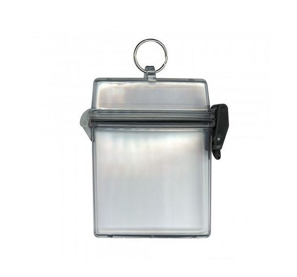 Boitier porte pièces d'identité étanche avec attache anneau