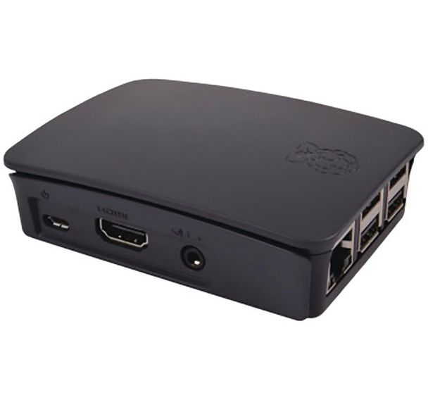 Boitier pour Rapberry Pi 2 & 3 Mobel B Noir Rasberry
