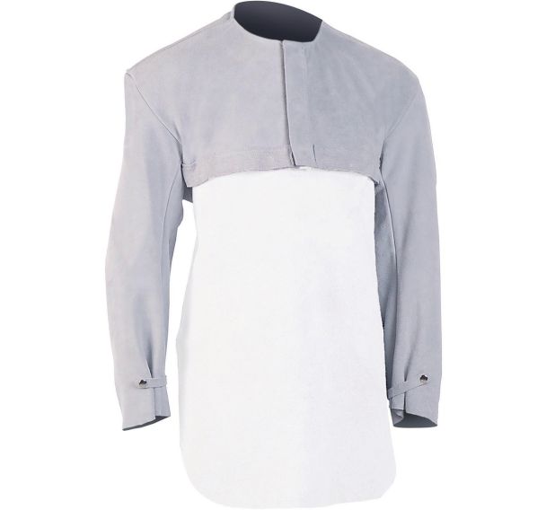 Boléro pour soudeurs en croûte de cuir