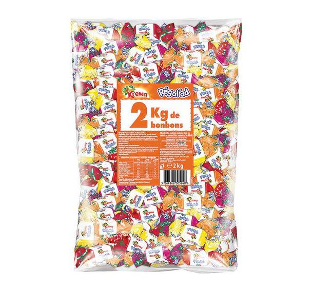 Bonbons Krema Regalad- Sachet vrac 2KG