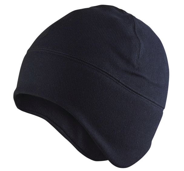 Bonnet long coupe-vent noir