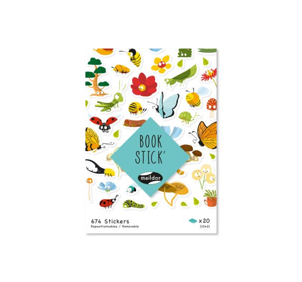 Book Stick A6 - Botanique