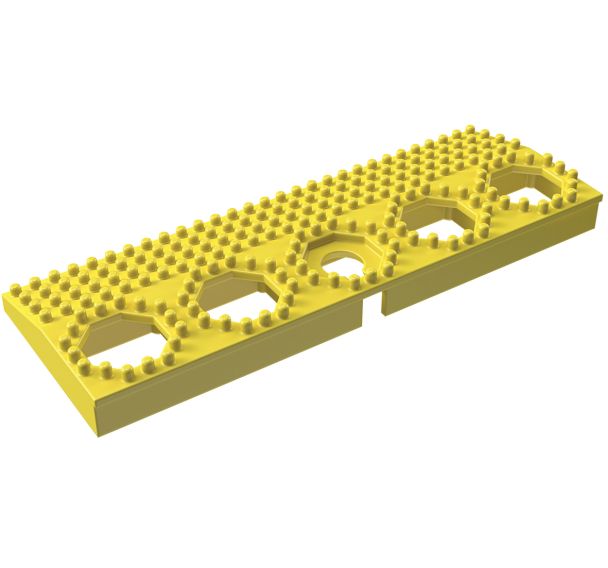 Bordure PVC connexion femelle - Plastex Lok