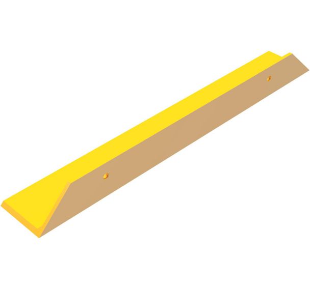 Bordure de protection à cornière en acier - Schake