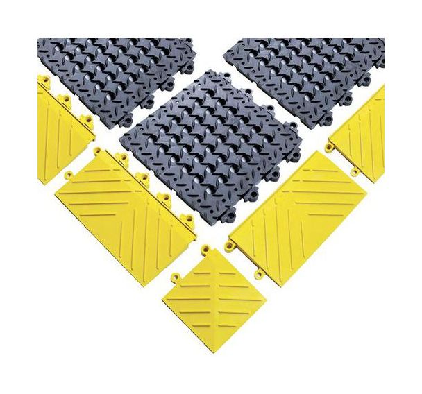Bordure pour caillebotis antifatigue Diamond Flek Lok™ - Notrax