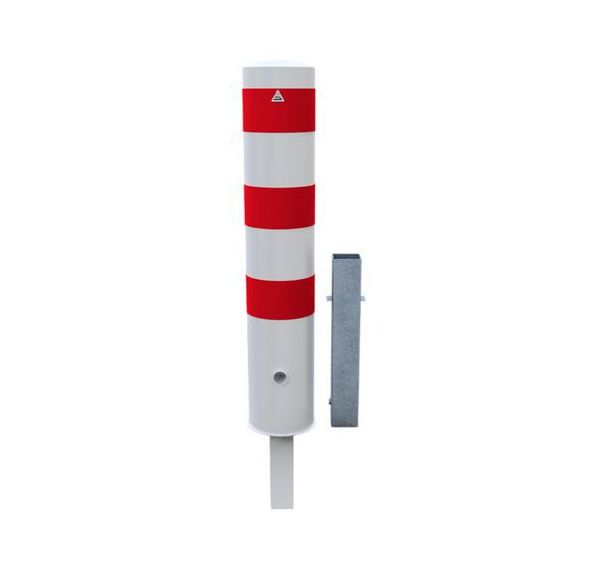 Borne amovible blocage triangulaire-Blanc/Rouge