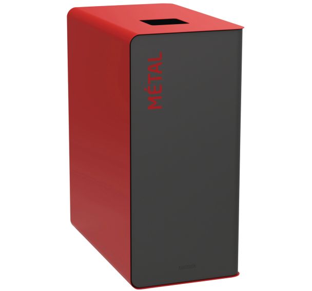 Borne de Tri Selectif Cubatri 65 L avec ou sans serrure Rossignol Pro