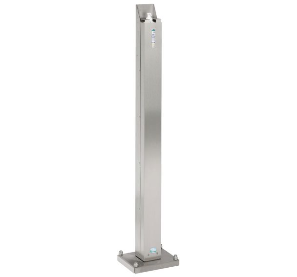 Borne gel et savon - HDS106 - inox - VAR