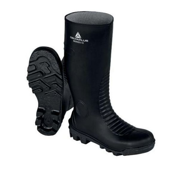 Bottes de sécurité en PVC S5 SRA noir - Delta Plus