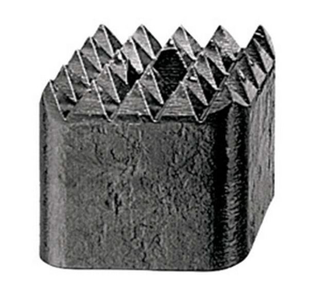 Boucharde pour porte outils 7x7 dents 60x60 mm
