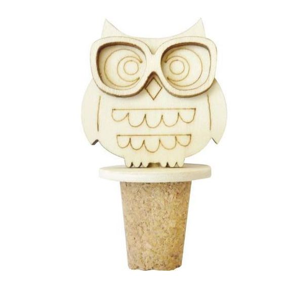 Bouchon bois-liège à décorer