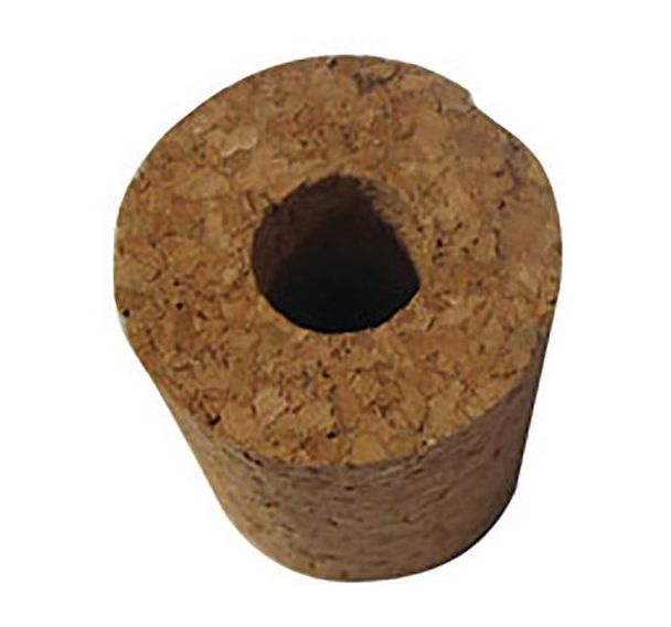 Bouchon percé en liège pour vinaigrier - Bouchonnerie jocondi