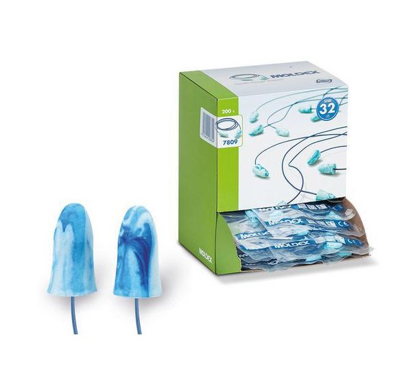 Bouchons d'oreilles Spark Plug® detect cordés - Moldex - Lot de 200