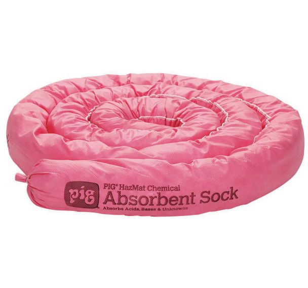 Boudin absorbant pour produits chimiques ou non identifiés - Pig