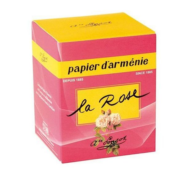 Bougie parfumée à la rose