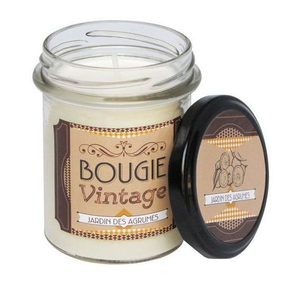 Bougie vintage 100% végétale Agrumes - 150g